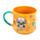 Taza de Porcelana Día de los Muertos
