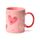 Taza de Porcelana Corazones Amore
