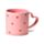 Taza de Porcena con Asa en Forma de Corazón Corazones Amore