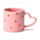 Taza de Porcena con Asa en Forma de Corazón Corazones Amore