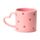 Taza de Porcena con Asa en Forma de Corazón Corazones Amore