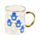 Taza de Porcelana Manos con Ojo Turco
