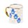 Taza de Porcelana Manos con Ojo Turco