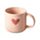 Taza de Gres Corazones 