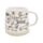 Taza de Gres con Perros 