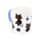 Taza de Porcelana Gato Negro Lucky The Black Cat