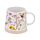 Taza de Gres Jan Pashley Alas y Flores Silvestres