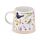 Taza de Gres Jan Pashley Alas y Flores Silvestres
