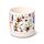Taza de Porcelana y Posavasos Abejas y Néctar