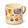 Taza de Porcelana y Posavasos Autumn Harvest Otoño