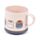 Taza de Porcelana y Posavasos Gato Pusheen Sushi Bar