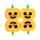 Paquete de 12 servilletas de Papel Halloween Calabaza 