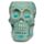 Quemador de Aceite Mini de Cerámica Calavera