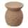 Quemador de Aceite de Cerámica Acabado Mate Triángulo en Relieve