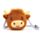 Bolso Bandolera Vaca Escocesa Higland Coo 