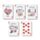 Baraja de Cartas Francesa Caravanas Wildwood Caravan