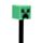 Bolígrafo Borrable Inkredible con Tope de Silicona de Minecraft