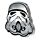 Pin Esmaltado Coleccionable Casco Soldado Imperial Stormtrooper 