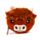 Mini Monedero Vaca Escocesa Highland Coo
