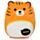 Mochila de Peluche Tigre Animales Adorables Cutiemals