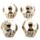 Bola de Cristal Calavera en Mano