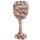 Copa Decorativa Múltiples Cabezas de Calavera y Espina Dorsal