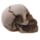 Figura Calavera Calavera Decorativa con Ojos Rojos