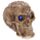 Figura Calavera Mini Calaveras Celtas con Gemas en los Ojos