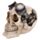 Figura Calavera Calavera Decorativa con Engranajes y Anteojos