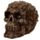 Figura Calavera Calavera Decorativa Tuercas, Tornillos, Pernos