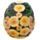 Figura Calavera Calavera Día de los Muertos con Margaritas