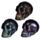 Figura Calavera Calavera Iridiscente Pequeña