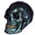 Figura Calavera Calavera Iridiscente Pequeña