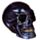 Figura Calavera Calavera Iridiscente Pequeña