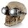 Figura Calavera Calavera Decorativa Estilo Steampunk con Gafas