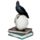 Figura Calavera Cuervos sobre Calaveras y Libros