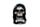 Figura Calavera Calavera Decorativa de la Parca