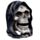 Figura Calavera Calavera Decorativa de la Parca
