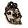 Calavera Decorativa Estilo Steampunk con Engranajes y Muelles