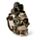 Calavera Decorativa Estilo Steampunk con Engranajes y Muelles