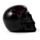 Calavera Decorativa Cueva de Cristal Negro