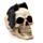 Figura Calavera Horripilante Calavera con Murciélago