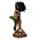 Figura Calavera Mano de Equeleto Sujetando una Rosa Negra