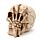 Figura Calavera Horripilante Mano Garra de Esqueleto