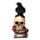 Figura de Cuervo Sobre Calavera y Libros