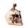 Figura Calavera Horripilante con Esqueletos Saliendo del Cráneo