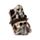 Figura Calavera con Máscara de Gas y Sombrero de Copa