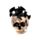 Figura Calavera con Murciélagos Reptando