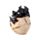 Figura Calavera con Murciélagos Reptando
