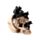 Figura Calavera con Murciélagos Reptando